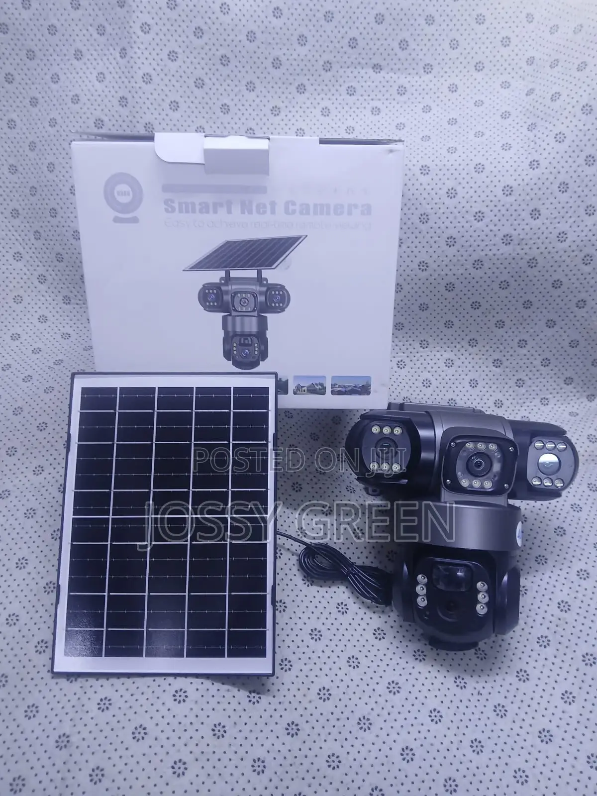 Vts28 Triple Lens /Wifi Solar Powered Camera