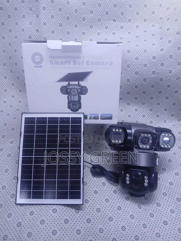 Vts28 Triple Lens /Wifi Solar Powered Camera