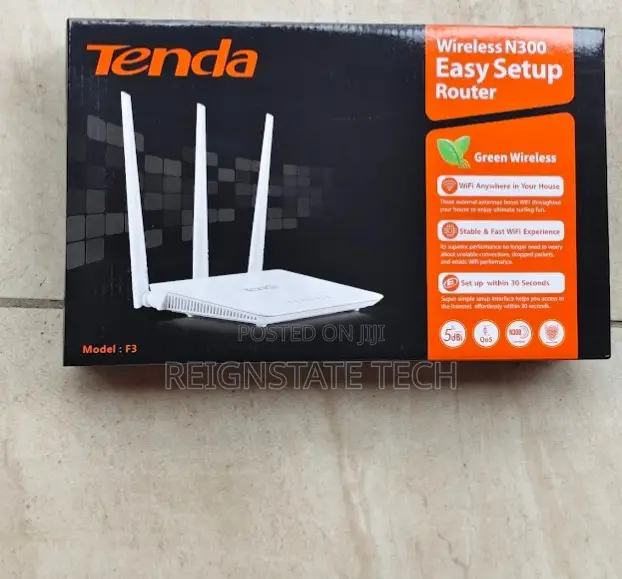 Tenda F3 Tenda Router F3 300mbps Wireless