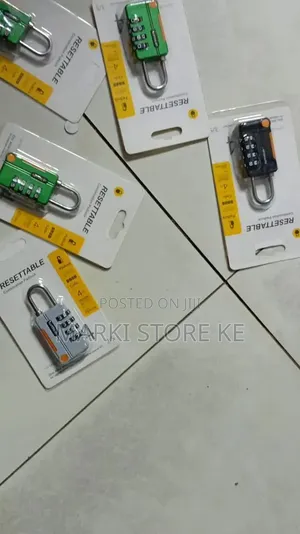4 Digit Combination Padlock/Resettable Password Lock/Suitcase Lock