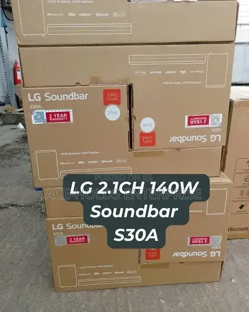 Lg Soundbar S30a 140w 2.1ch With Wow Orchestra and Wow Interface