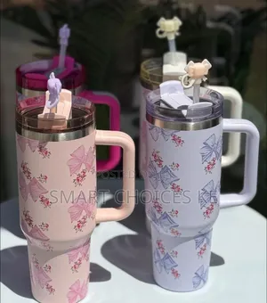 *Floral Vintage Hamilton 1.2l Stanley Hot Cold Stainless Steel