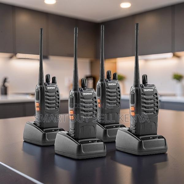 Easy to Operate Baofeng Bf-888s Walkie Talkie Radio Calls- 4 Pieces