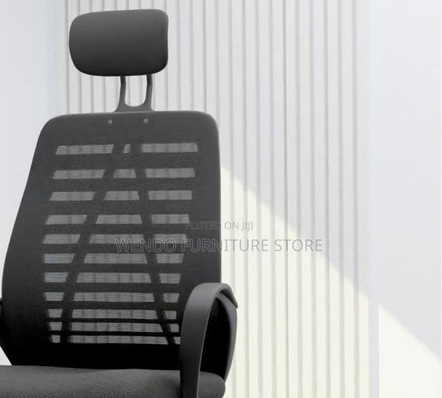 Office Chairs; Liunux Headrest Ergonomic Fabric Reclining Chairs - thumbnail 3