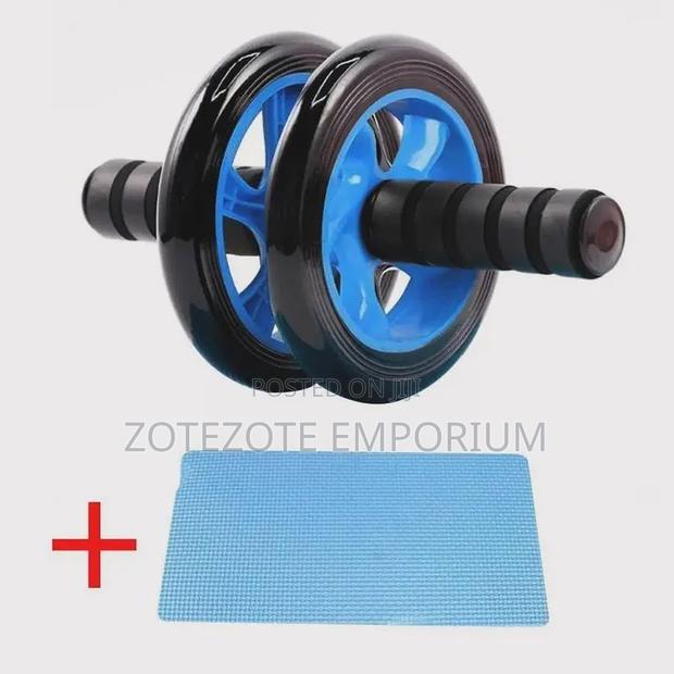 Ab Roller and Mat - main view