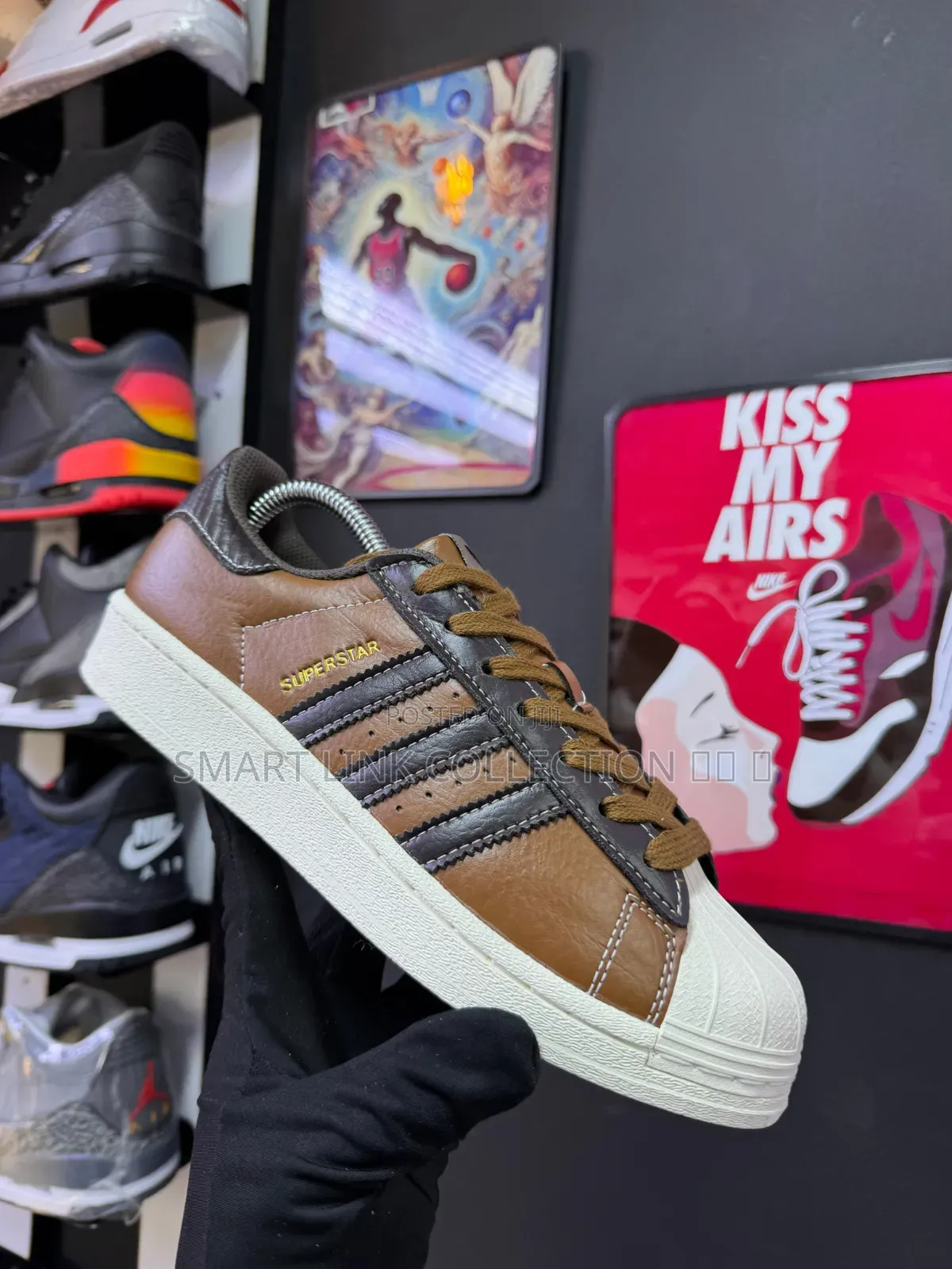 Adidas Superstar 'Dark Brown'