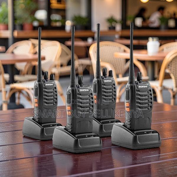 Professional Grade Baofeng Bf-888s Walkie Talkie Radio Calls- 4 Pieces
