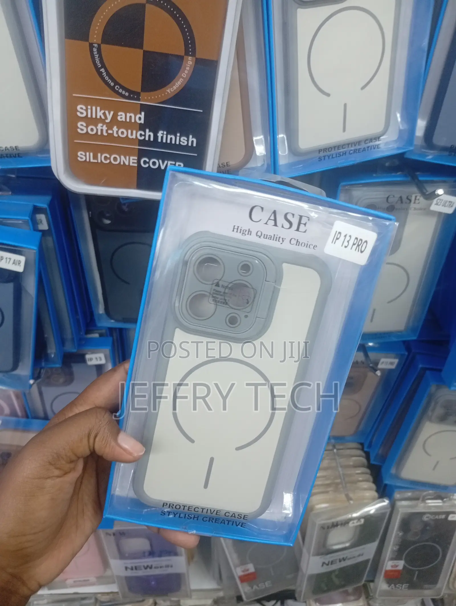 Generic Clear Silicone Case Designed for the iPhone 13 Pro