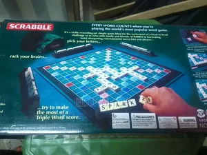 Scramble Game. Monopoly 2 in 1