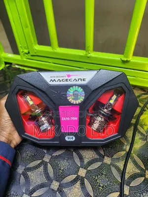 Metallic H4 Headlights Waterproof With Fan and Adapter