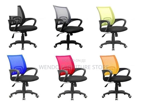 Office Chairs Clerical Armrest Office Chairs With Mid Backrest - thumbnail 2