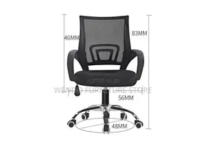 Office Chairs Clerical Armrest Office Chairs With Mid Backrest
