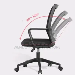 Office Chairs Clerical Armrest Office Chairs With Mid Backrest