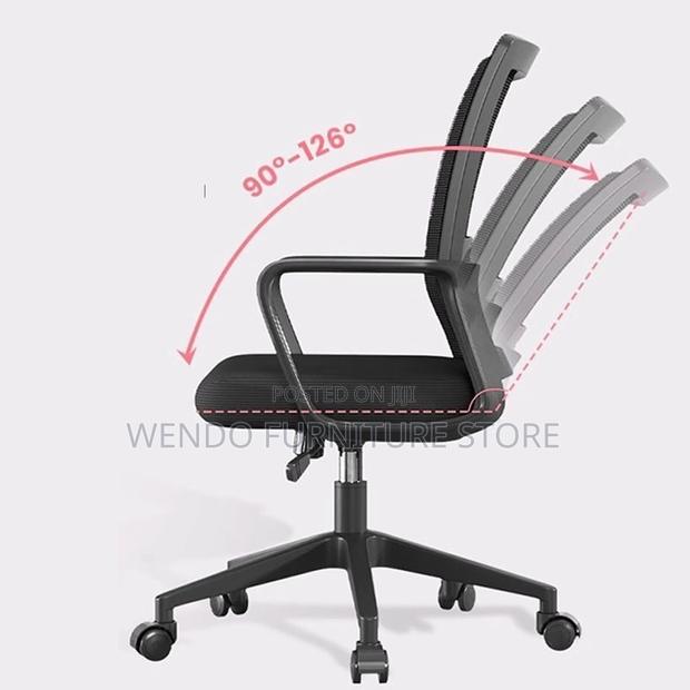 Office Chairs Clerical Armrest Office Chairs With Mid Backrest - thumbnail 5