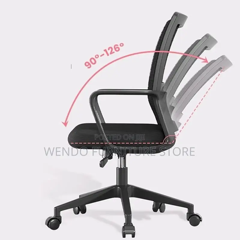 Office Chairs Clerical Armrest Office Chairs With Mid Backrest