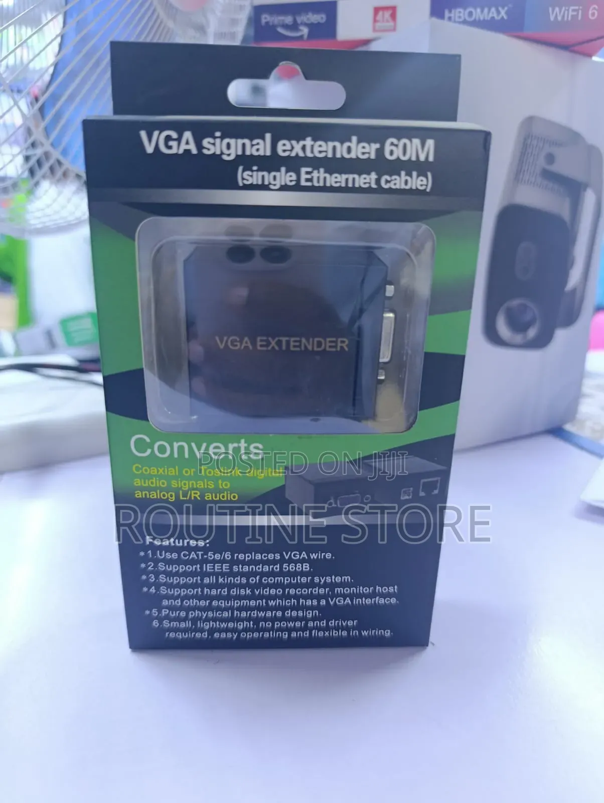 Vga Signal Extender 60mtr Converter