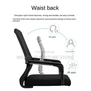 Office Chairs; Mesh Office Reception Mid Back Chair