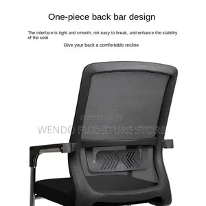 Office Chairs; Mesh Office Reception Mid Back Chair