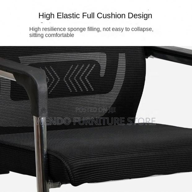 Office Chairs; Mesh Office Reception Mid Back Chair - thumbnail 5