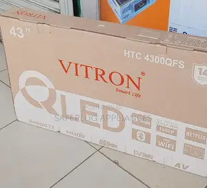 Vitron 43 Inch Qled Bluetooth Smart TV