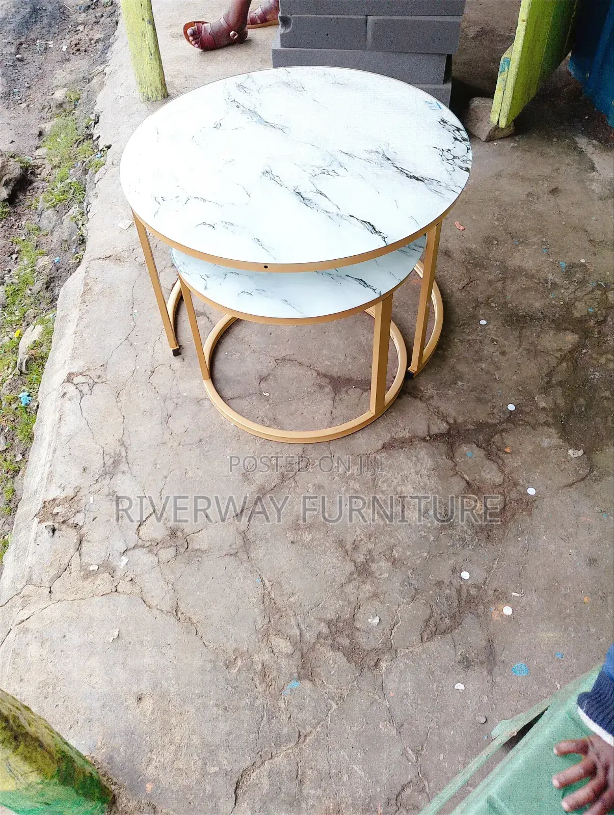 White Nesting Coffee Tables