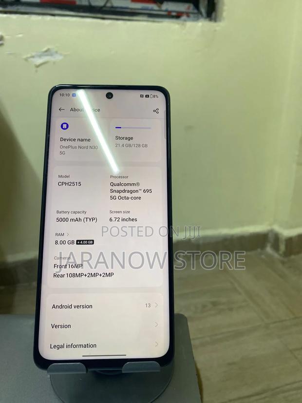 OnePlus Nord N30 128 GB Gray