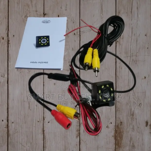 Universal Backup Camera With Stable Signal and Night Visibility