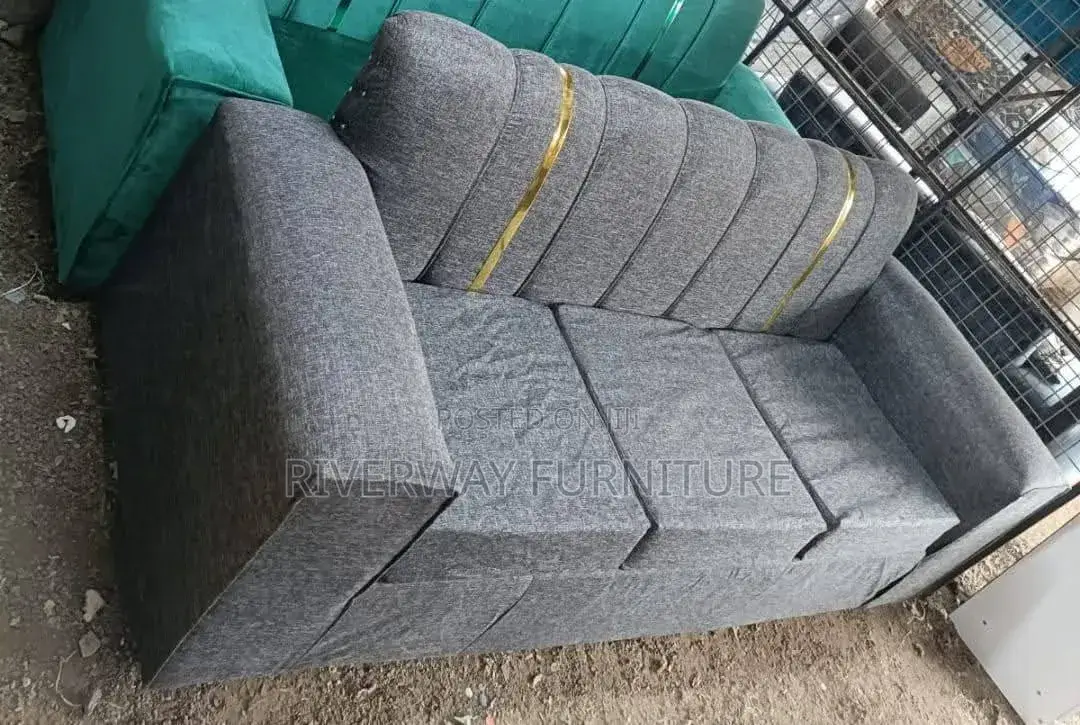 Grey 3 Seater Sofa