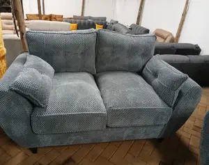 Dark Grey Butterfly Seat 3 Seater