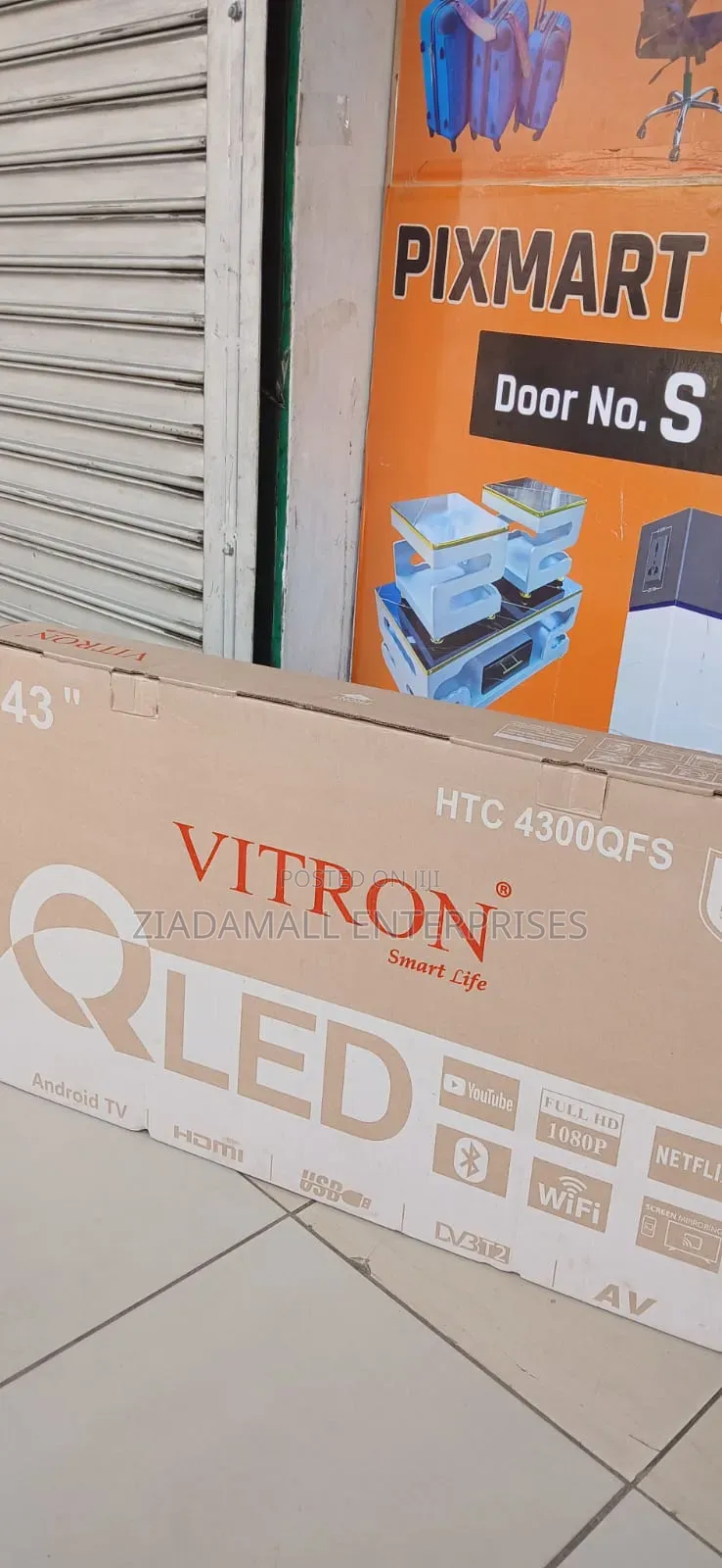 Vitron 43 Qled Smart Android Stylish Design With Powerful Performance
