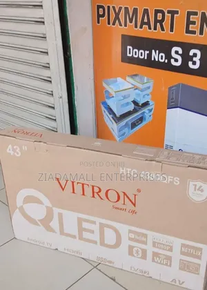 Vitron 43 Qled Smart Android Stylish Design With Powerful Performance