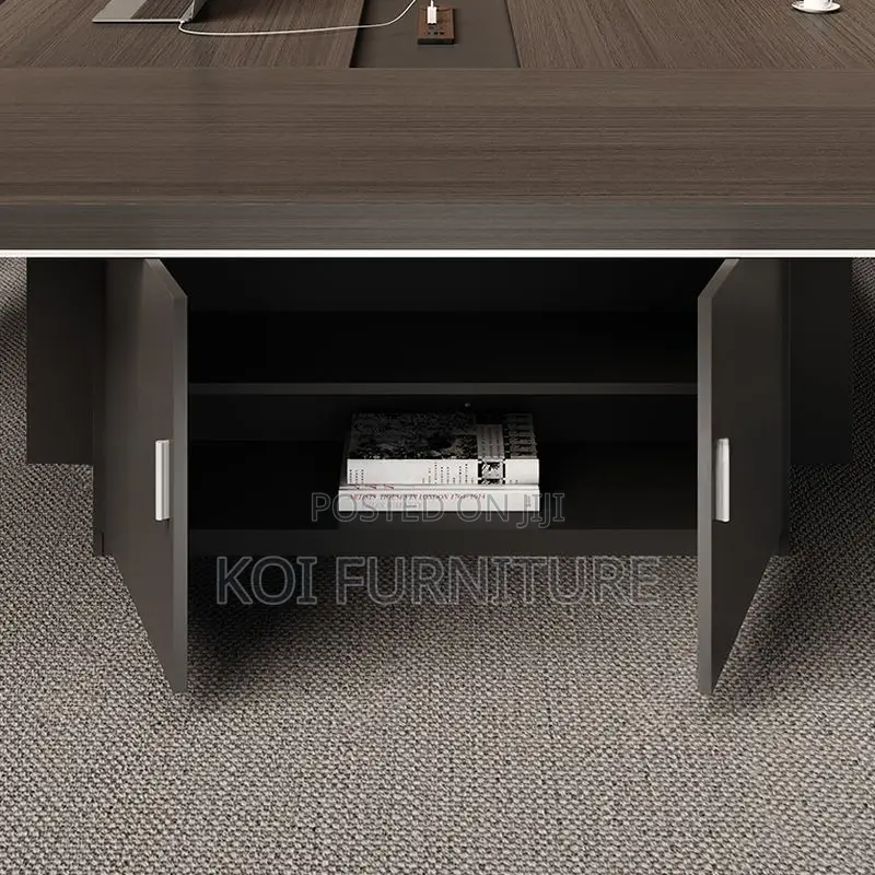 Boardroom Table; 3 Meters Conference Table With Integrated Management