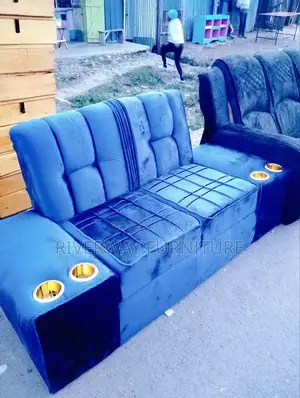 Black 3 Seater Sofa