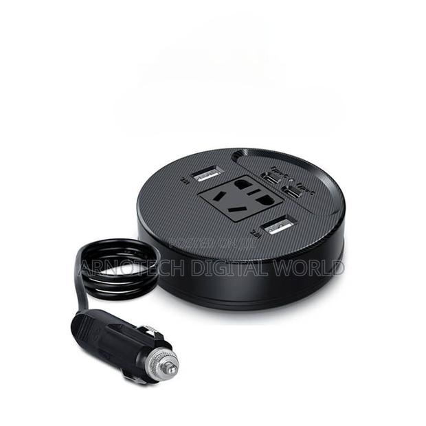 Car Power Inverter 150w Dc 12v -Ac 220v 2usb+2type-C Universal Socket - thumbnail 3