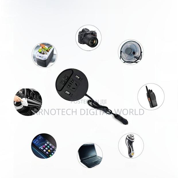 Car Power Inverter 150w Dc 12v -Ac 220v 2usb+2type-C Universal Socket - thumbnail 4