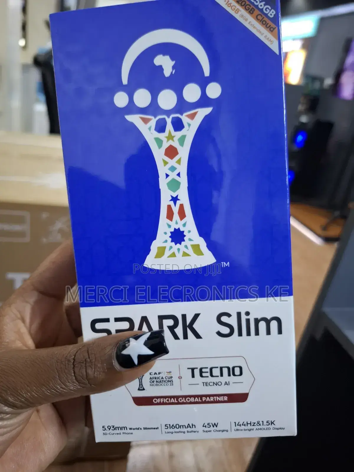 New Tecno Spark Slim 256 GB White