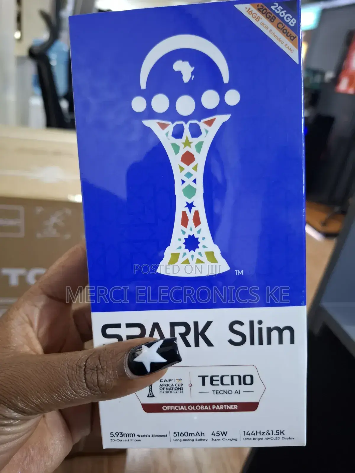 New Tecno Spark Slim 256 GB White