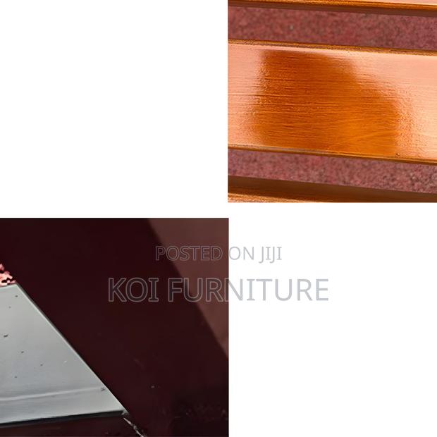 Weather-Resistant Outdoor Garden Bench With Solid Wood Slats - thumbnail 9