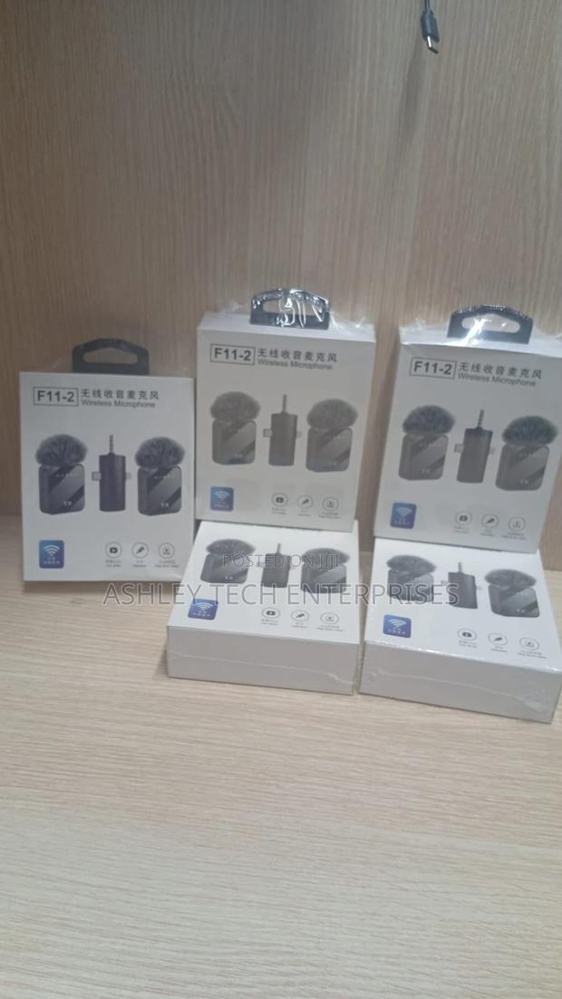 Premium F11-2 Dual Wireless Microphone