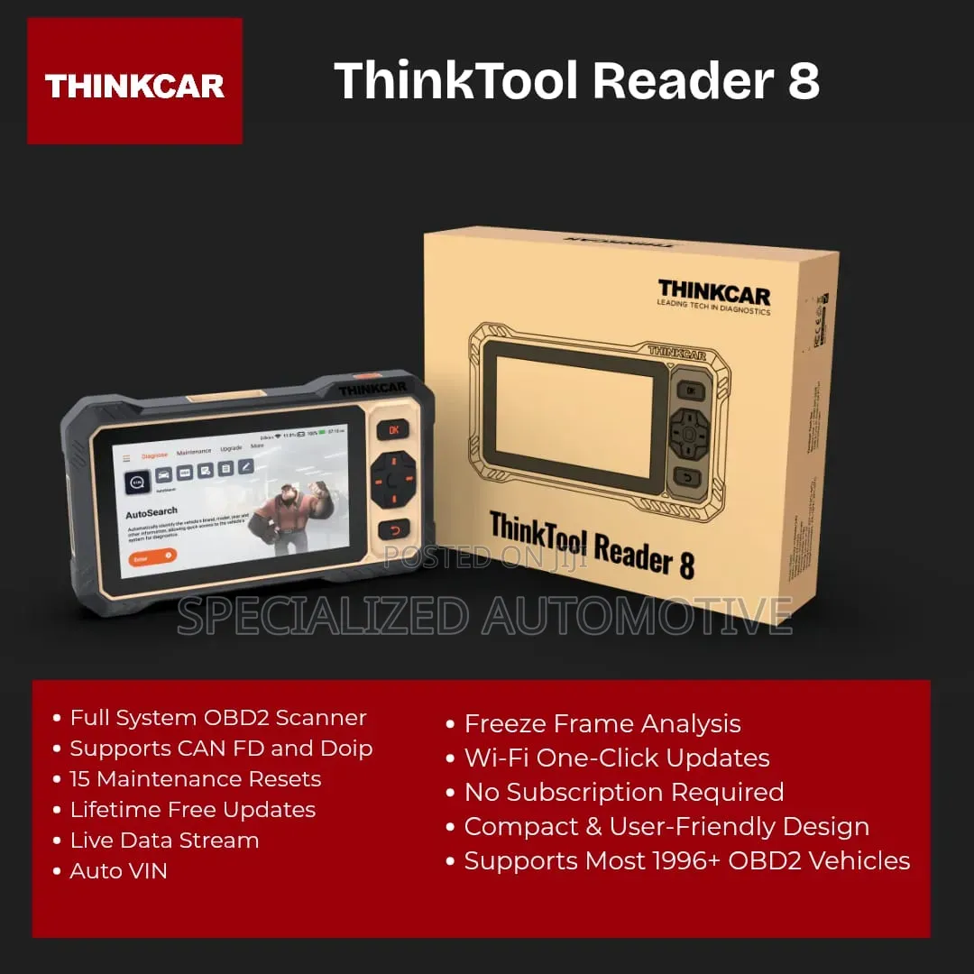 Thinkcar Thinktool Reader 8 Vehicle Obd-Ii Diagnosis Machine