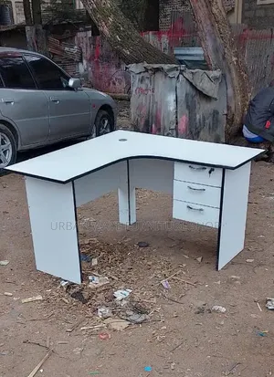 Corner Writing White Desk