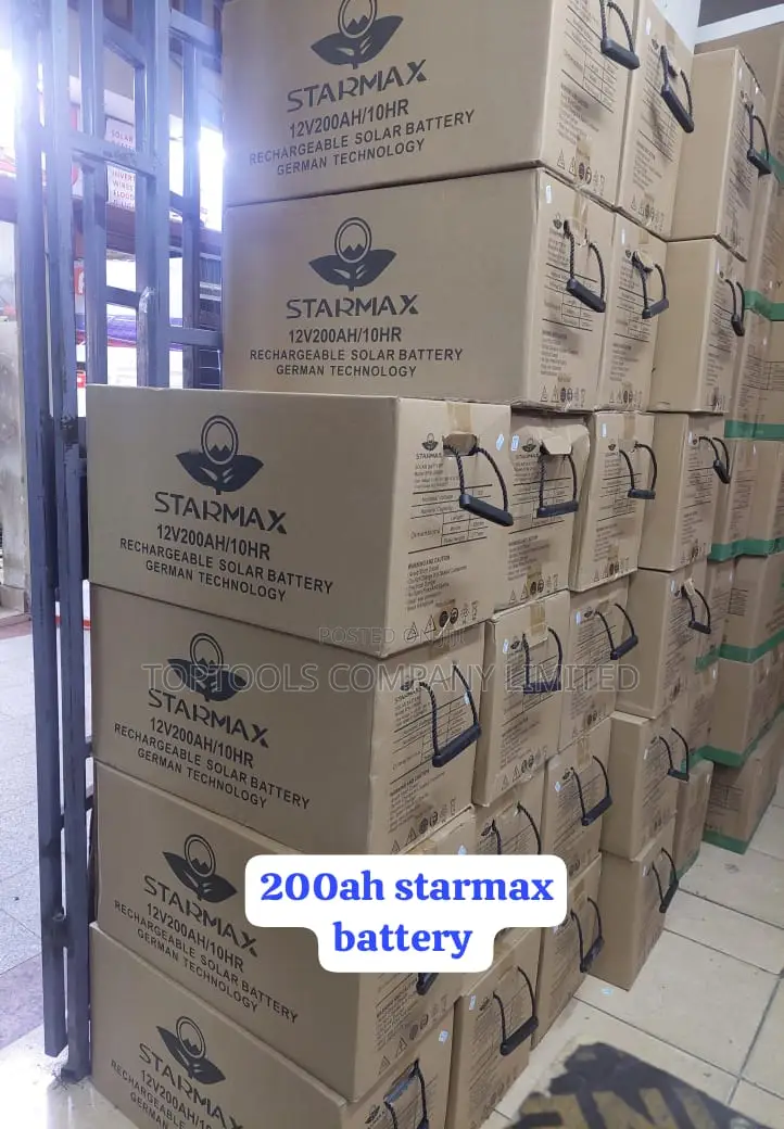 Heavy Duty200ah Solar Backup Battery Rechargeable