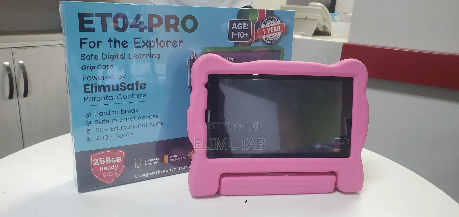New Elimutab ET04 256 GB Pink
