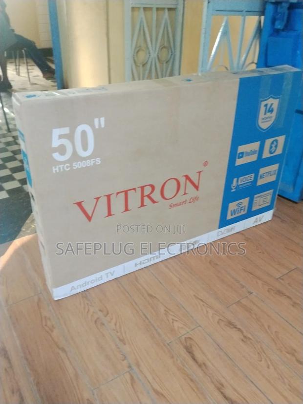Vitron 50” Smart Tv – Built-in Wifi, Youtube Netflix