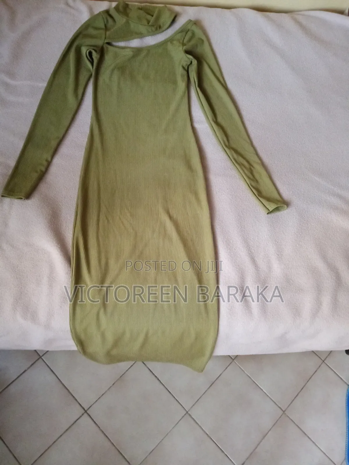 Elegant Lovely Small Green Dress