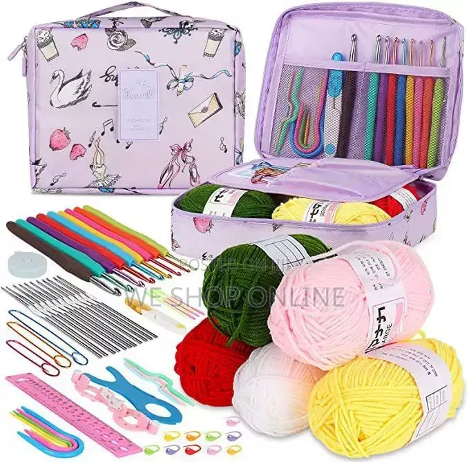 57pcs Crotchet Beginner Set