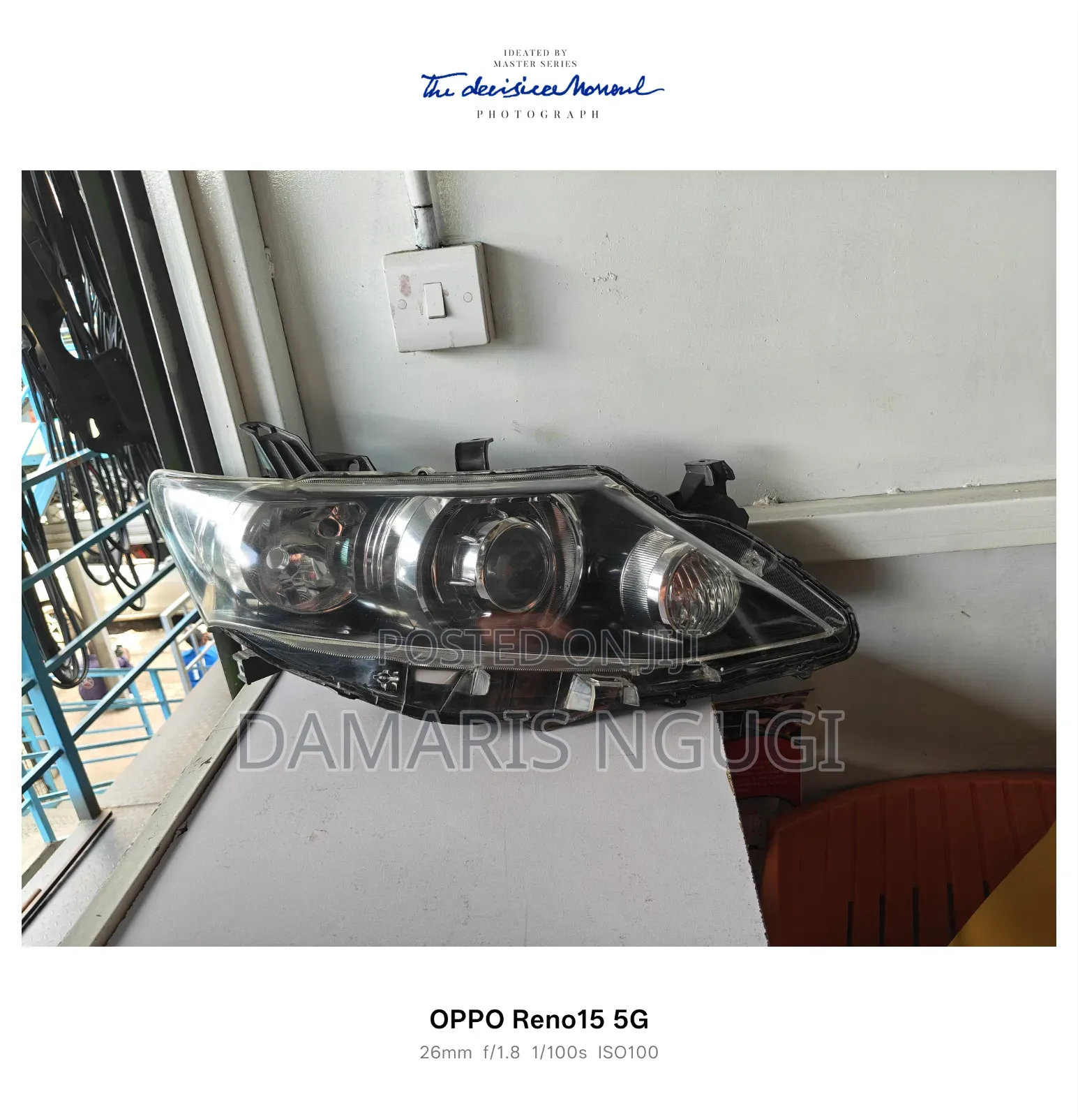 Allion 265 Xenon Headlight 2012-2014
