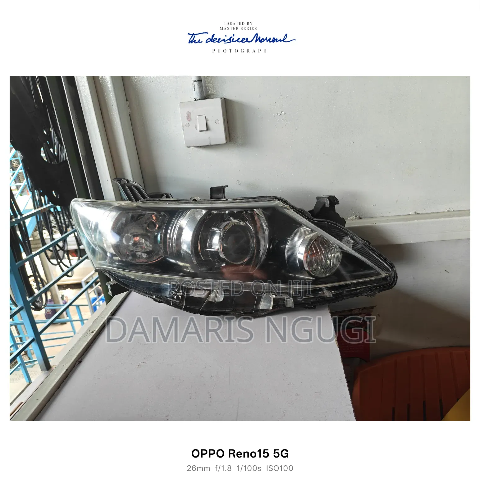 Allion 265 Xenon Headlight 2012-2014