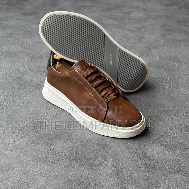 Quality Casual Leather Aldo Men Smart Shoes - thumbnail 3