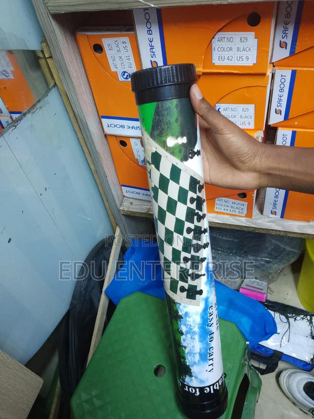 Chess Board With Chess Mat - main view